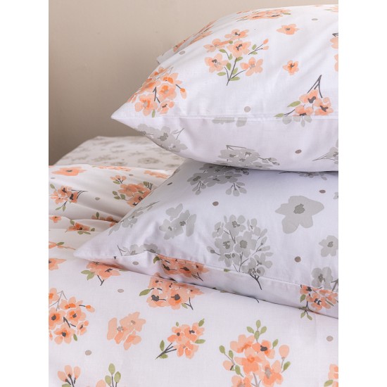 Σετ Μονά Σεντόνια Fashion Life 170x260 FL6295 Χωρίς Λάστιχο