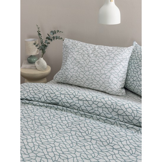 Σετ Υπέρδιπλα Σεντόνια Fashion Life 240x260 FL6296 Χωρίς Λάστιχο