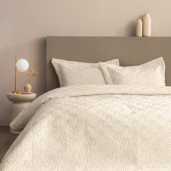 Σετ Κουβερλί 240x260 WED104 ECRU