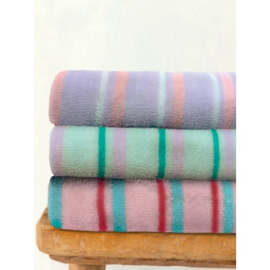 Πετσέτα Προσώπου Towels Collection 50x90 STRIP LILAC