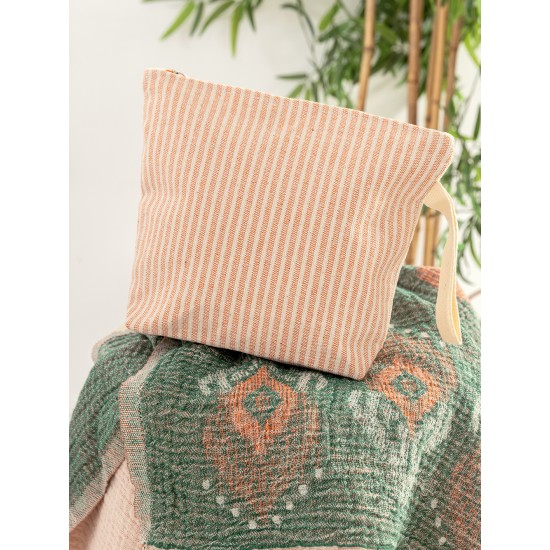 Νεσεσέρ Θαλάσσης Beach Collection POUCH SALMON
