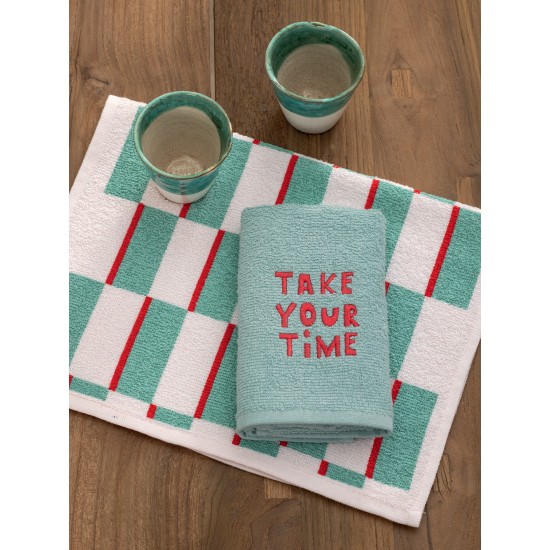 Σετ 2 Πετσέτες Κουζίνας 30x50 MH400 TIME