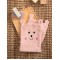 Σετ γάντια μπάνιου πετσετέ Baby Bath 17x23 BG100 PINK