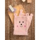 Σετ γάντια μπάνιου πετσετέ Baby Bath 17x23 BG100 PINK