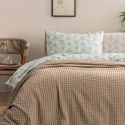 Κουβέρτα Πικέ Αγκαλιάς Baby Blankets 80x110 MARCIE BEIGE