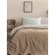 Κουβέρτα Πικέ Αγκαλιάς Baby Blankets 80x110 MARCIE BEIGE
