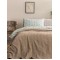 Κουβέρτα Πικέ 250x240 MARCIE BEIGE