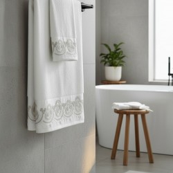 Σετ Πετσέτες Towels Collection MAIRA WHITE