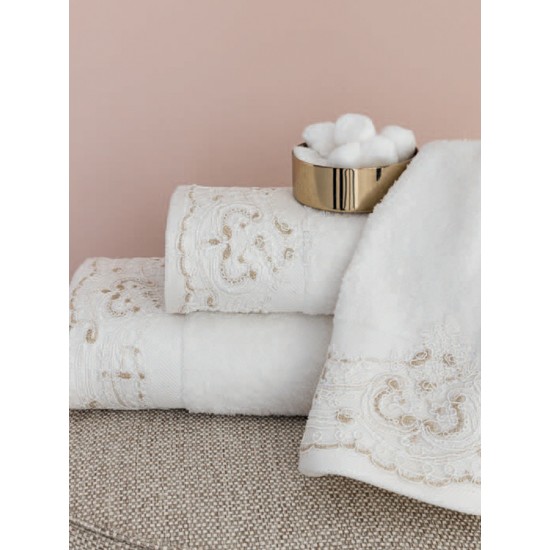 Σετ Πετσέτες Towels Collection LIST WHITE