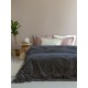 Κουβέρτα Fleece 220x240 ASTER COAL