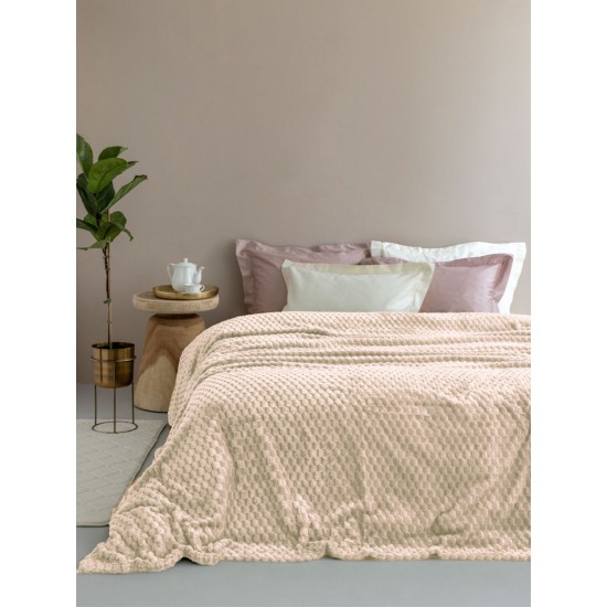 Κουβέρτα Fleece 160x220 ASTER CREME