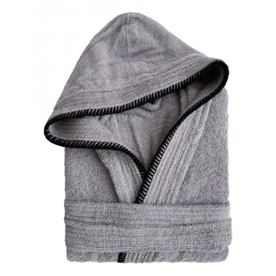 Μπουρνούζι Bath Collection BRIDGE GREY Large Μπουρνούζι Bath Collection BRIDGE GREY Large