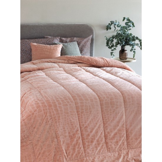 Κουβερτοπάπλωμα Υπέρδιπλο 220x240 FLO ROSE