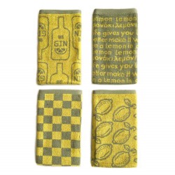 Σετ 4 Πετσέτες Κουζίνας Kitchen Towels 40x60 JACK100