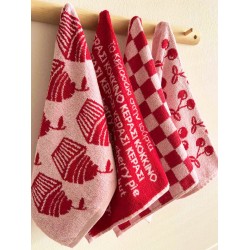 Σετ 4 Πετσέτες Κουζίνας Kitchen Towels 40x60 JACK103