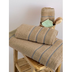 Σετ Πετσέτες (30X50, 50X90, 70X140) JODI BEIGE