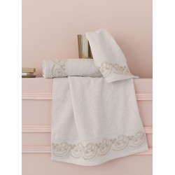 Σετ Πετσέτες Towels Collection MAIRA CREAM