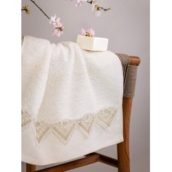 Σετ Πετσέτες Towels Collection PENTE CREAM