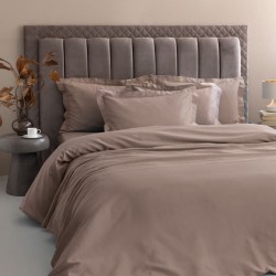 Σετ Υπέρδιπλα Σεντόνια 240x270 Posh Sateen TAUPE