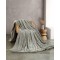 JOLLEIN - ΚΟΥΒΕΡΤΑ JACQUARD FLANNEL ΜΕ SHERPA ΓΚΡΙ