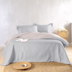 ALLURE ΓΚΡΙ-ΜΠΕΖ - ΣΕΤ ΚΟΥΒΕΡΛΙ ΥΠΕΡΔΙΠΛΟ (220Χ240)