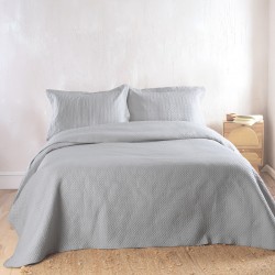 ALLURE ΓΚΡΙ - ΣΕΤ ΚΟΥΒΕΡΛΙ KING SIZE (240X250)