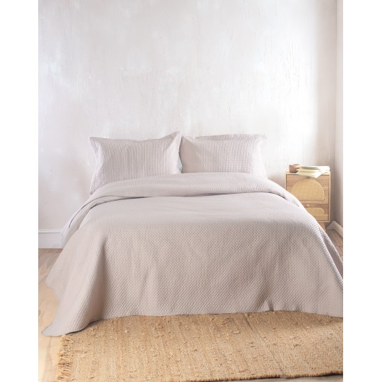 ALLURE ΜΠΕΖ - ΣΕΤ ΚΟΥΒΕΡΛΙ KING SIZE (240X250)