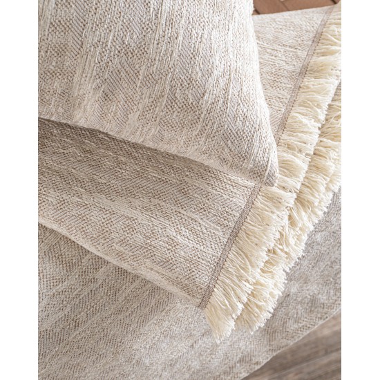 APERTIUS - ΡΙΧΤΑΡΙ 180X280 ΓΚΡΙ-ΚΑΦΕ