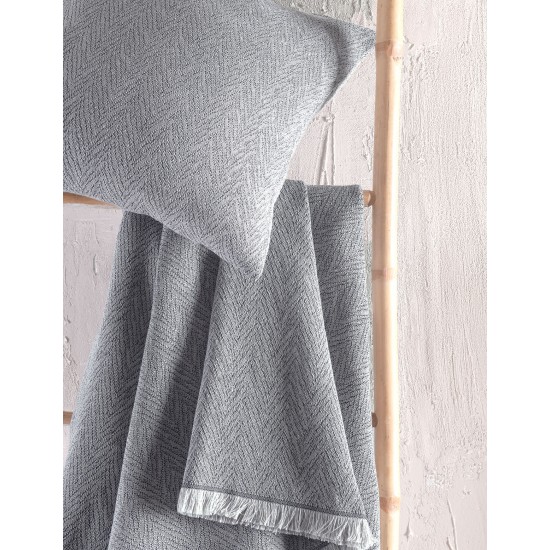 BOSPHORE - ΡΙΧΤΑΡΙ 180X240 ΓΚΡΙ ΣΚΟΥΡΟ