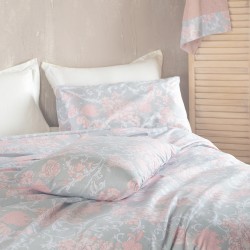 CANDINCE ΡΟΖ - ΣΕΤ ΣΕΝΤΟΝΙΑ NEXT ΥΠΕΡΔΙΠΛΟ ΜΕ ΛΑΣΤΙΧΟ (230X260, 165X205+25)