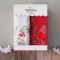 CHRISTMAS TERRY GIFT SET (3 ΓΚΙ) ΚΟΚΚΙΝΟ-ΛΕΥΚΟ ΧΕΡΙΩΝ 2Χ(30Χ50)