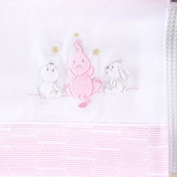 ELEPHANT FRIENDS POZ - ΣΕΤ ΣΕΝΤΟΝΙΑ ΒΡΕΦΙΚΑ ΦΑΝΕΛΑ 3 ΤΕΜ. ΜΕ KENTHMA