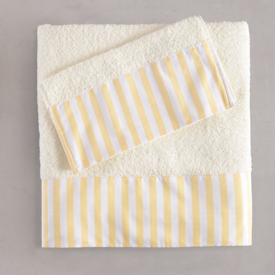 ELOISE ΚΙΤΡΙΝΟ-ΕΚΡΟΥ - ΣΕΤ ΠΕΤΣΕΤΕΣ 2 ΤΕΜ.