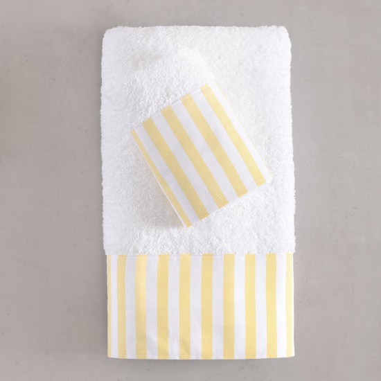 ELOISE ΚΙΤΡΙΝΟ-ΛΕΥΚΟ - ΣΕΤ ΠΕΤΣΕΤΕΣ 2 ΤΕΜ.