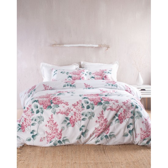 EVE ΡΟΖ - ΣΕΤ ΣΕΝΤΟΝΙΑ SYMBOL ΗΜΙΔΙΠΛΟ ΜΕ ΛΑΣΤΙΧΟ (160X260, 105X205+25)