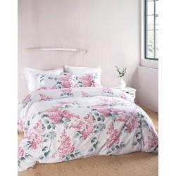 EVE ΡΟΖ - ΣΕΤ ΣΕΝΤΟΝΙΑ SYMBOL ΗΜΙΔΙΠΛΟ ΜΕ ΛΑΣΤΙΧΟ (160X260, 105X205+25)