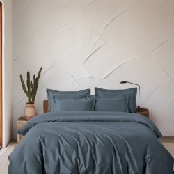 GLACIER - ΣΕΤ ΣΕΝΤΟΝΙΑ TENCEL LYOCELL ΓΚΡΙ ΜΠΛΕ