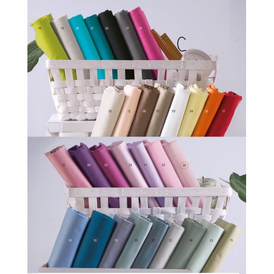 MADONNA - ΥΠΕΡΔΙΠΛΟ ΣΕΤ ΠΑΠΛ/ΘΗΚΗΣ MONOXPΩΜΗ ΧΡΩΜΑ 2 ΥΠΕΡΔΙΠΛΟ (230X250)