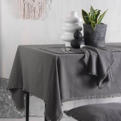 MERIT - ΤΡΑΠΕΖΟΜΑΝΤΗΛΟ ΓΚΡΙ 170X320