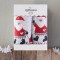 CHRISTMAS TERRY GIFT SET (1 ΑΓΙΟΣ ΒΑΣΙΛΗΣ) ΛΕΥΚΟ-ΛΕΥΚΟ ΧΕΡΙΩΝ 2Χ(30Χ50)