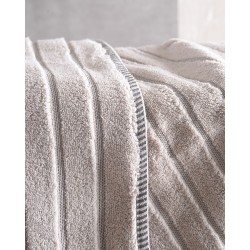 PYRAMID - ΠΕΤΣΕΤΑ 100% ΒΑΜΒΑΚΙ ZERO TWIST 530GR ΜΠΕΖ ΧΕΡΙΩΝ (30X50)