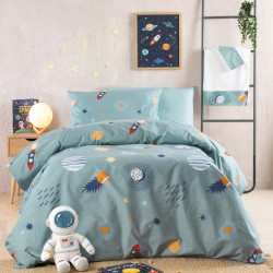 ROCKET - ΣΕΤ ΣΕΝΤΟΝΙΑ ΠΑΙΔΙΚΑ 3 ΤΕΜ. ΗΜΙΔΙΠΛΟ ΜΕ ΛΑΣΤΙΧΟ (160X260, 105X205+25)