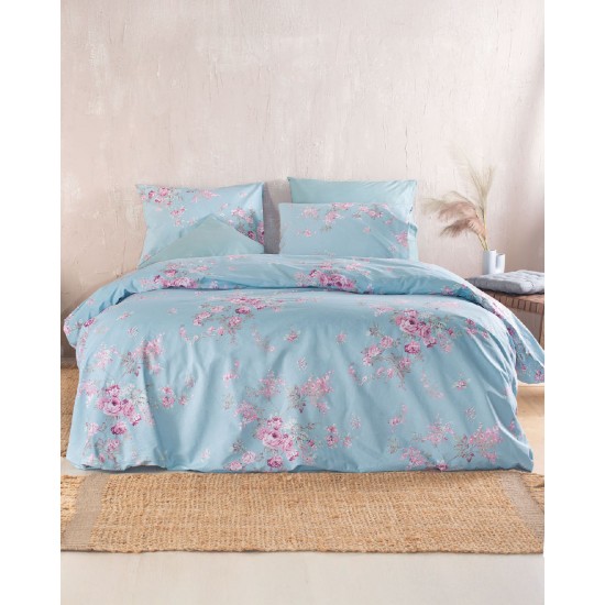 SPRINGTIME ΜΠΛΕ - ΣΕΤ ΠΑΠΛΩΜΑΤΟΘΗΚΗ NOVA ΥΠΕΡΔΙΠΛΟ (225Χ250)