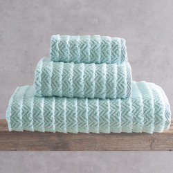 THIVA - ΠΕΤΣΕΤΑ 100% ΒΑΜΒΑΚΙ ZERO TWIST 500GR ΒΕΡΑΜΑΝ ΣΕΤ 3 ΤΕΜΑΧΙΩΝ (30X50, 50X90, 70X140) ΣΕ ΚΟΥΤΙ