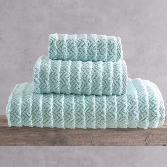 THIVA - ΠΕΤΣΕΤΑ 100% ΒΑΜΒΑΚΙ ZERO TWIST 500GR ΠΟΥΔΡΑ ΧΕΡΙΩΝ (30X50)