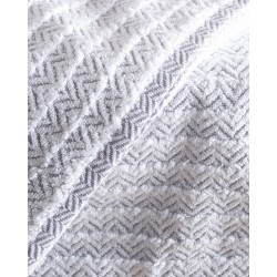 THIVA - ΠΕΤΣΕΤΑ 100% ΒΑΜΒΑΚΙ ZERO TWIST 500GR ΛΕΥΚΟ ΧΕΡΙΩΝ (30X50)