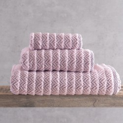 THIVA - ΠΕΤΣΕΤΑ 100% ΒΑΜΒΑΚΙ ZERO TWIST 500GR ΠΟΥΔΡΑ ΣΕΤ 3 ΤΕΜΑΧΙΩΝ (30X50, 50X90, 70X140) ΣΕ ΚΟΥΤΙ