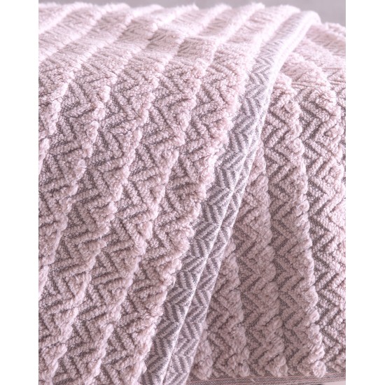 THIVA - ΠΕΤΣΕΤΑ 100% ΒΑΜΒΑΚΙ ZERO TWIST 500GR ΠΟΥΔΡΑ ΧΕΡΙΩΝ (30X50)