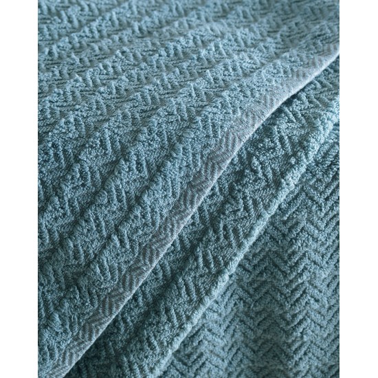 THIVA - ΠΕΤΣΕΤΑ 100% ΒΑΜΒΑΚΙ ZERO TWIST 500GR ΠΟΥΔΡΑ ΧΕΡΙΩΝ (30X50)