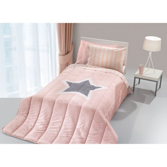 Παπλωμά Μονό 160X220 - Pirineo Pink Saint Clair